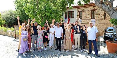 10 Ülkeden gelen fenomenler Alanya yı tanıtıyor.