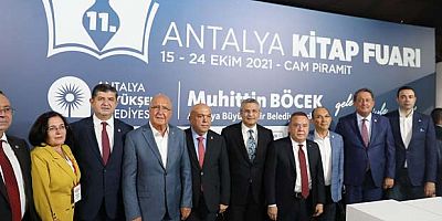 11. Antalya Kitap Fuarı açıldı