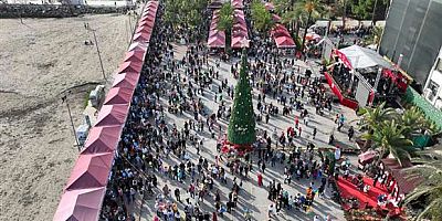 12. Alanya uluslararası yeni yıl pazarı rekor katılım ile gerçekleştirildi