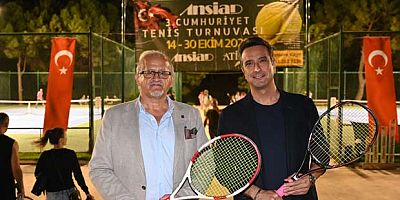 427 Tenisçi Ansiad Cumhuriyet turnuvasinda yarışıyor