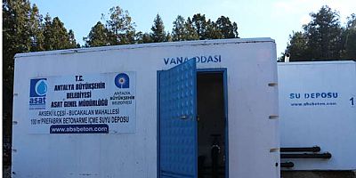 Akseki Bucak alan Mahallesi temiz suya kavuştu