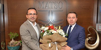 Akseki Kaymakamı Volkan Hülür,  MATSO'yu ziyaret etti