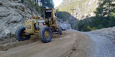  Alanya kırsalında kış hazırlıkları sürüyor