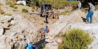 Alanya kırsalındaki yollar kışa hazırlanıyor