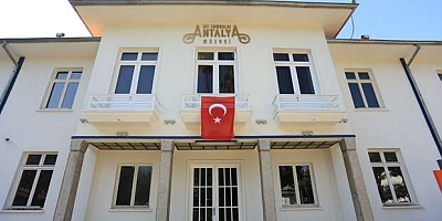 Antalya’nın 25 yıllık hayali ‘kent müzesi’ kapılarını açtı