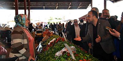 BAŞKAN ERGEN  “PAZARCI ESNAFI DA, VATANDAŞ DA ZOR DURUMDA”