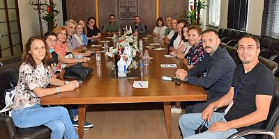 Başkan Güngör, Avrupalı öğretmenlere Manavgat İş Dünyasını anlattı