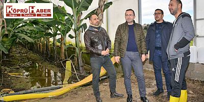 Başkan Güngör, sel baskınlarından zarar görenleri ziyaret etti