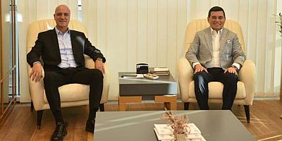 Başkan Tütüncü’den, ATSO Başkanı Bahar’a ziyaret 