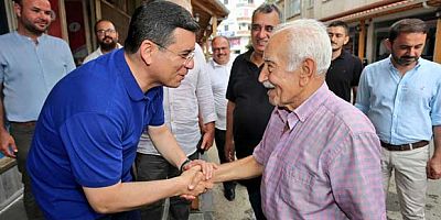 Başkan Tütüncü, Serik’te