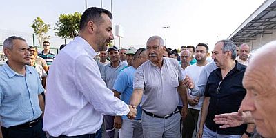 BAŞKAN VEKİLİ ÇİÇEK’TEN ŞANTİYE VE KURUM ZİYARETLERİ