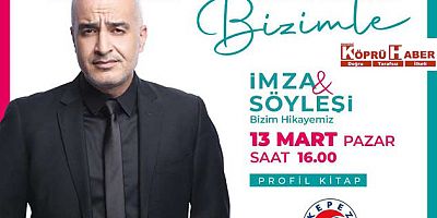 Bekir Develi ile Bizim Hikayemiz, Kepez Kitap Fuarı’nda  