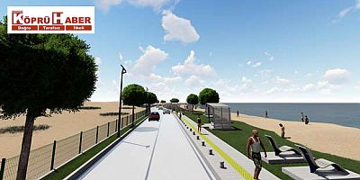 Boğaz halk plajı’na 2. Etap çalışmaları 