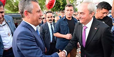 CHP LİDERİ ÖZGÜR ÖZEL  KEPEZ’DE