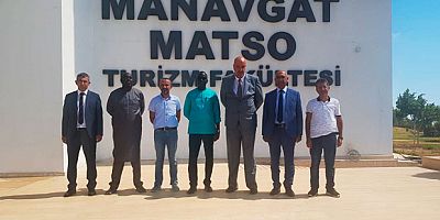 Gambiya’dan Manavgat turizm fakültesine anlamlı ziyaret