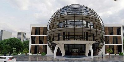 Gülveren Kütüphanesi inşası tam gaz