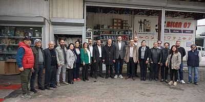 İYİ PARTİ MANAVGAT İLÇE TEŞKİLATI SANAYİ ESNAFLARINI ZİYARET ETTİ.
