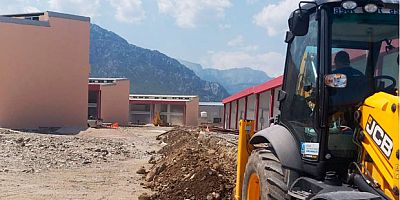 Kemer Yeni Küçük Sanayi Sitesi’nin altyapısı tamamlandı