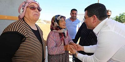 Başkan Hakan Tütüncü Manavgat’ta geldi.