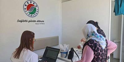 Kepez’in Mobil Sağlık Merkezi Antalya’nın doğu ilçelerinde 