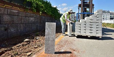 Kepez yayaların konforu için çalışıyor 