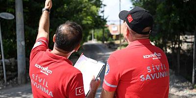 KONYAALTI BELEDİYESİ’NDEN AFET ÖNLEYİCİ HİZMET