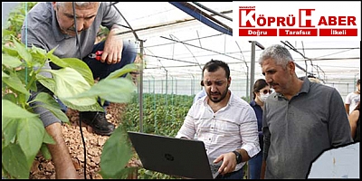 Kumluca’da seralara dijital takip sistemi kuruldu
