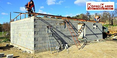 Manavgat belediyesi yangınzedelere 430 ahır yaptı