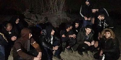 Manavgat’ta 15 Suriyeli göçmen yakalandı