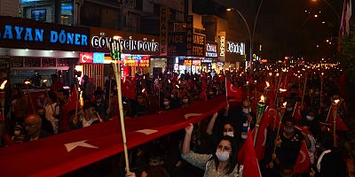 Manavgat ‘ta coşkulu  29 -Ekim kutlaması