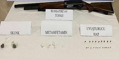 Manavgat’ta uyuşturucu operasyonu