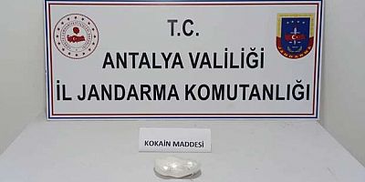 Manavgat’ta uyuşturucu operasyonun da KOKAİN ele geçirildi