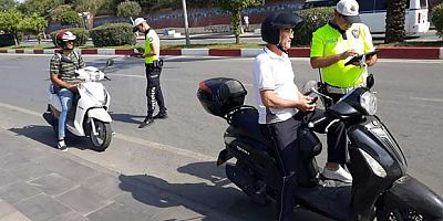 Manavgat’ta yaz dönemi trafik uygulamaları