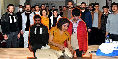 Manavgat Ülkü Ocakları ilk yardım semineri düzenledi.