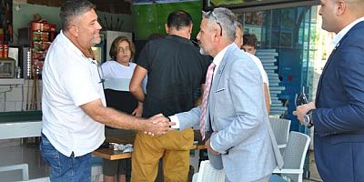 Memleket Partisi Turizm esnaflarını ziyaret etti.