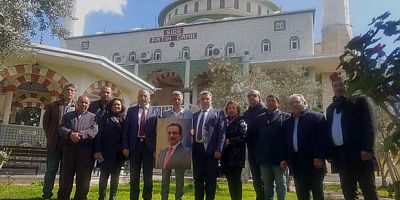 MİLLİ YOL PARTİSİ YAZICIOĞLU İÇİN MEVLİD OKUTTU.