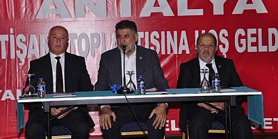 Remzi Çayır: “Sırtını Allah’a ve millete dayamış bir partiyiz.”