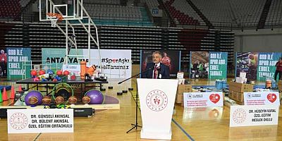 Tüm çocuklarımızın sporla tanışmasını istiyoruz	