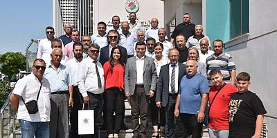 Tütüncü, KKTC muhtarlarını ağırladı 