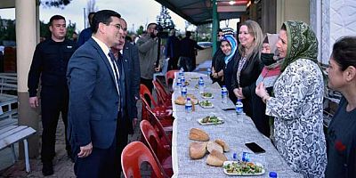 Tütüncü, Tarım Mahallesi iftarında 