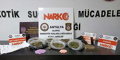 Uyuşturucu taciri emniyetten kaçamadı