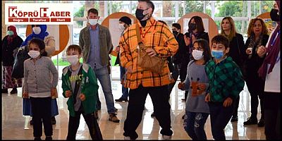 Yangınzede çocuklar Rap sanatçılarıyla moral buldu