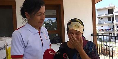 Yangınzede vatandaşlara Kızılay’dan ev eşyası yardımı